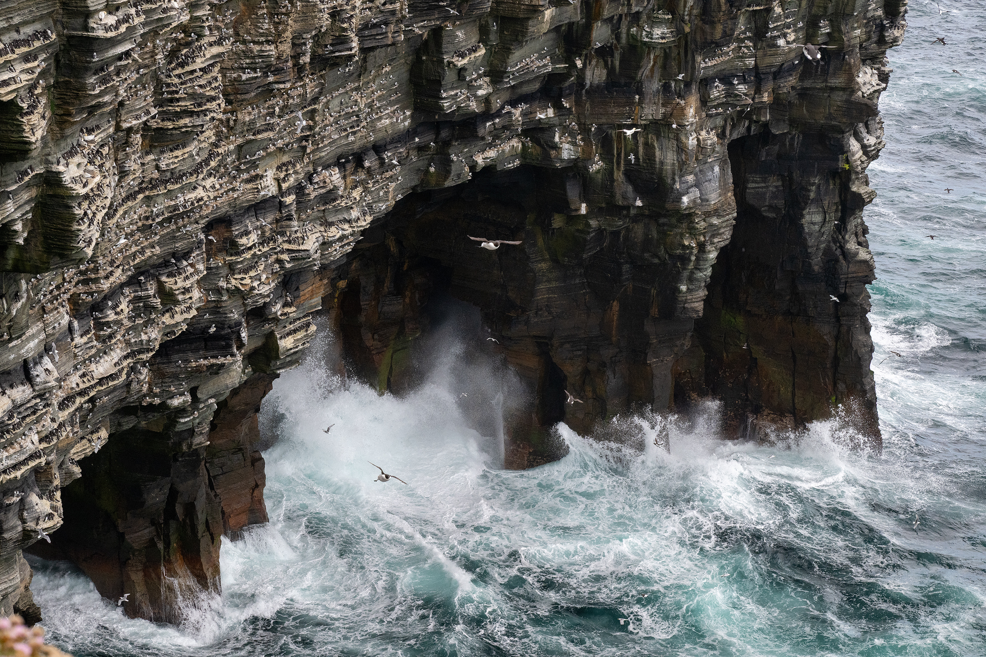 Gewalt des Meeres, Westray, Orkney