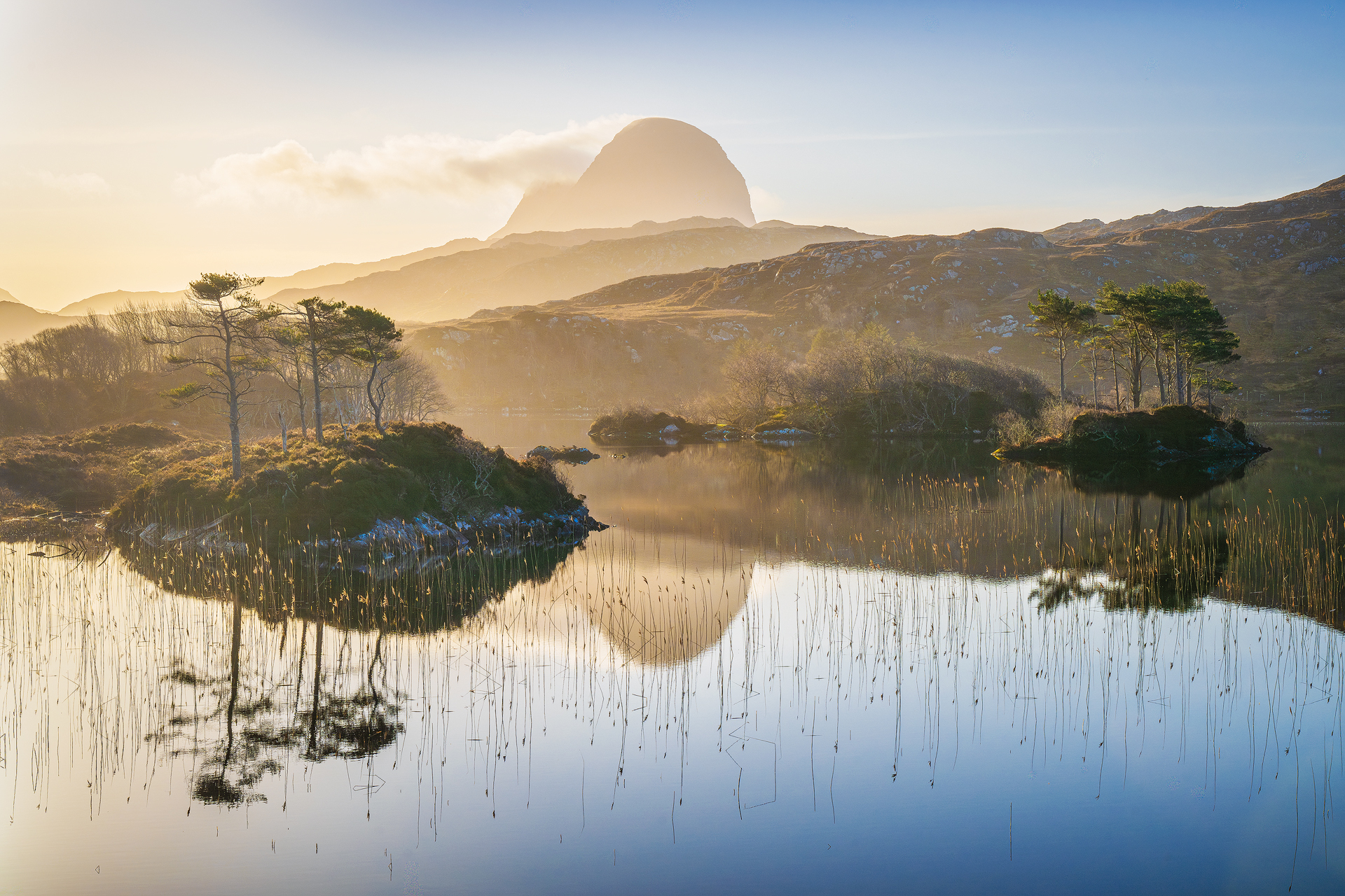 Morgenlicht auf Suilven, Assynt Fotoreise
