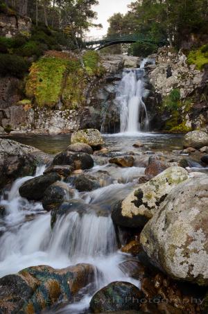 Wasserfall in Deeside