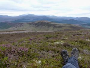 Die Weite des Deeside Gebiets