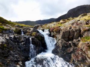 Cwm Llan Wasserfall