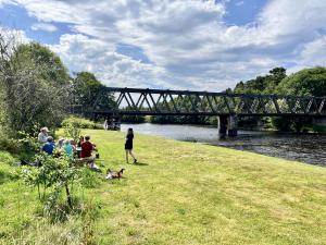 Picknick am River Spey