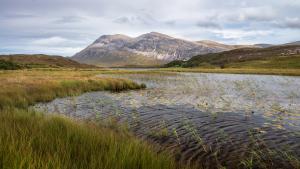 Loch Stack, windiger Abend