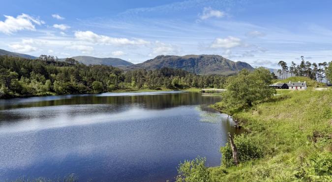 Loch Affric Wanderung Loch Affric Wanderung